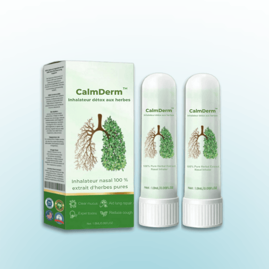 CalmDerm™ | 97 % de toxines en moins respirez librement en seulement 15 minutes !